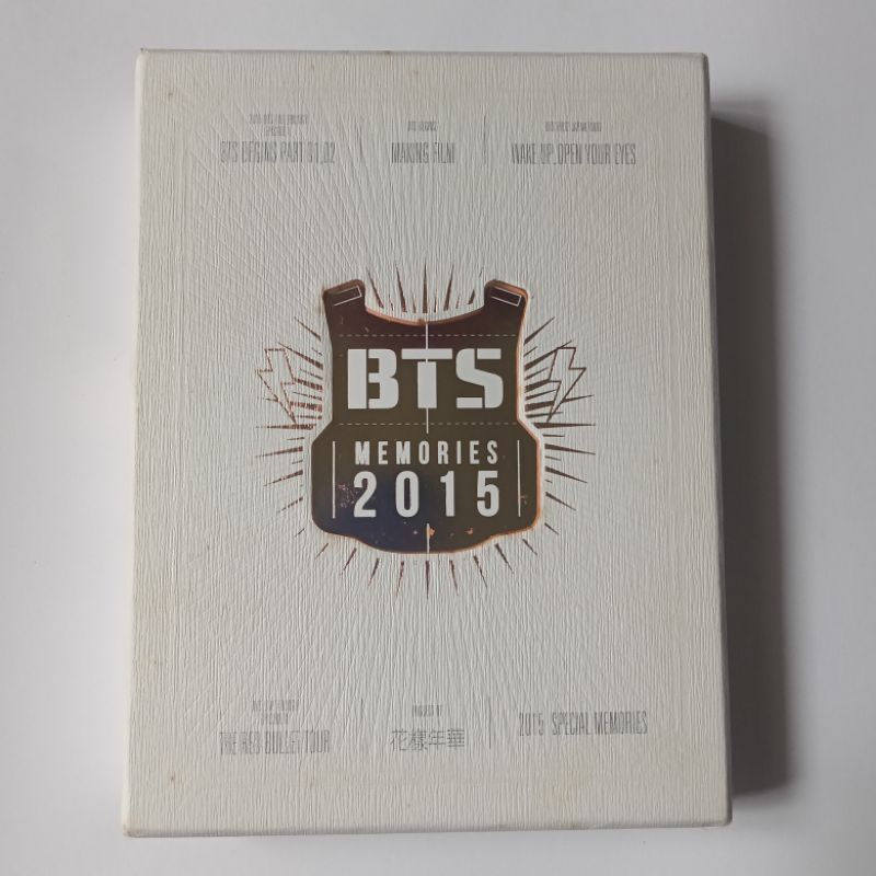 (RARE) BTS MEMORIES 2015 DVD