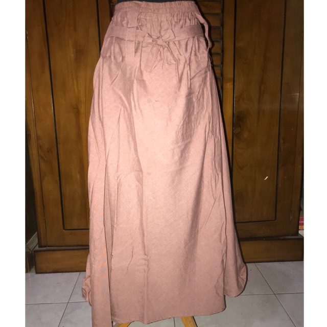 NEW ROK A-LINE Warna MOCCA