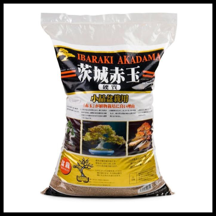 Akadama Soil / Media Tanam Sukulen, Bonsai 1/2 Kg Kasar