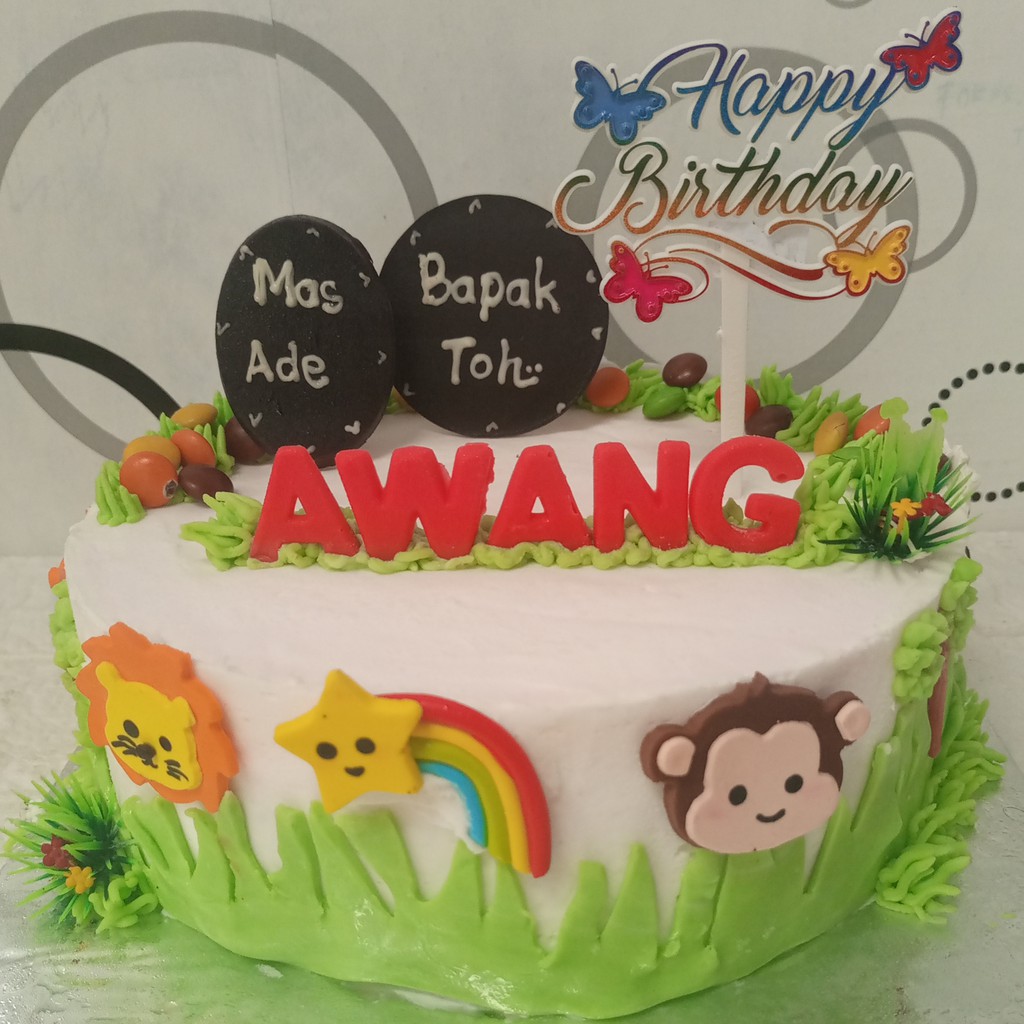 

Tart animal murah (20cm). Tart terbuat dari 100% es krim didalamnya... rasa Premium harga Minimum