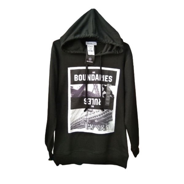 Sweater Hoddie Nevada Cowok Original Size 7-8t, 11-12t