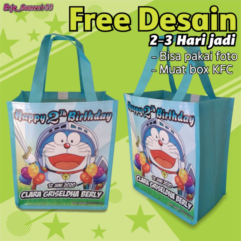 

TAS ULANG TAHUN SOUVENIR ULTAH / TAS ULTAH / GOODIE BAG