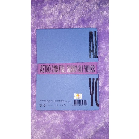 Album Only Astro All yours ME VER