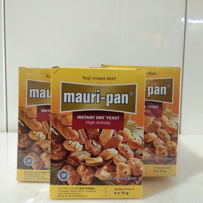 

Mauri Pan Instant Ragi Dry Yeast 4 X 12 Gram