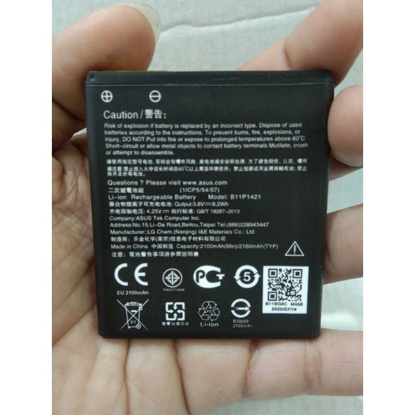 Baterai Batere Batre Asus B11P1421 For Asus Z007/Zenfone C