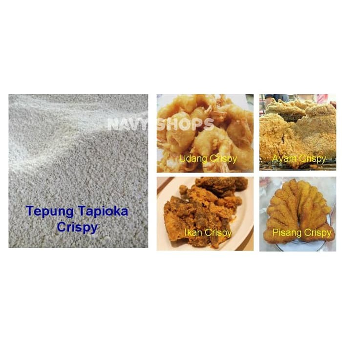 Tepung Kasar Tapioka - Tepung Kasar Crispy 500 Gram