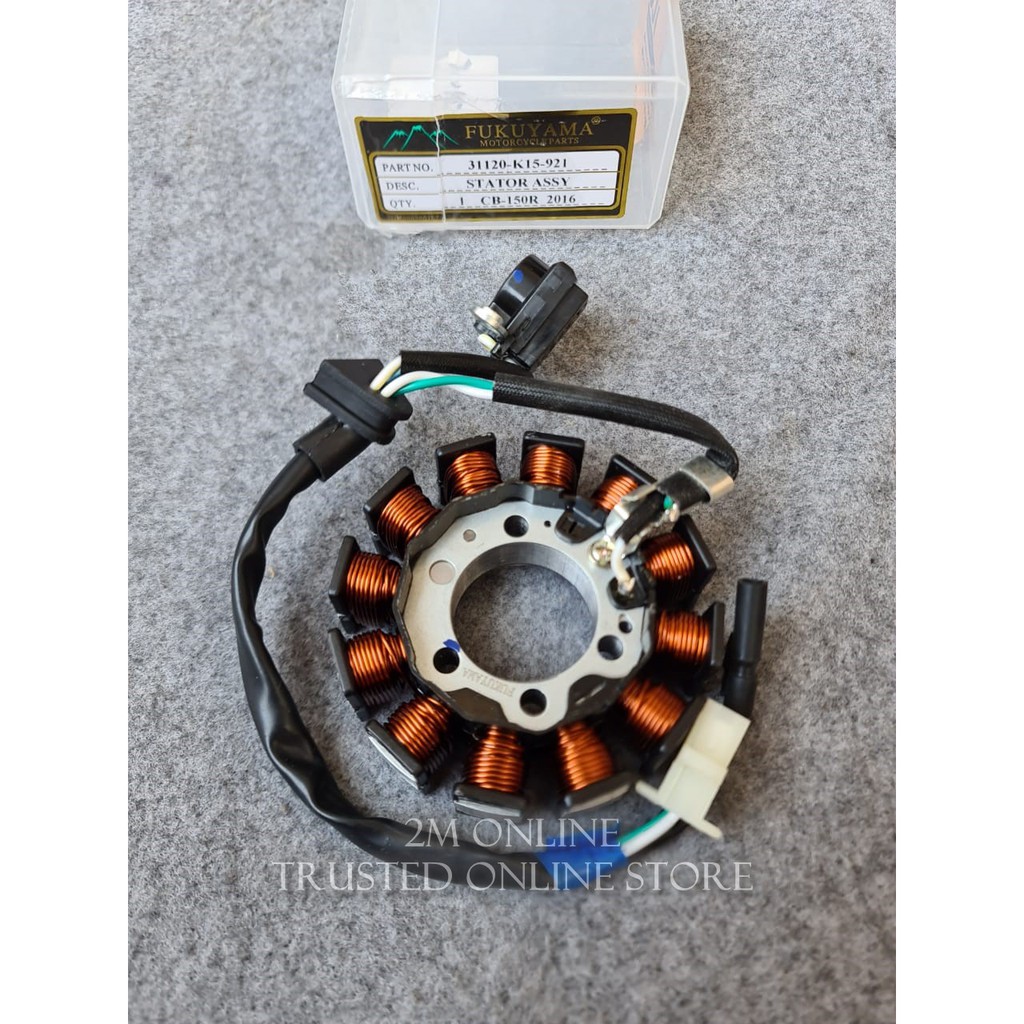 Mdr STATOR SPUL CB150R 2016 LED NEW MERK FUKUYAMA 31120-K15-921