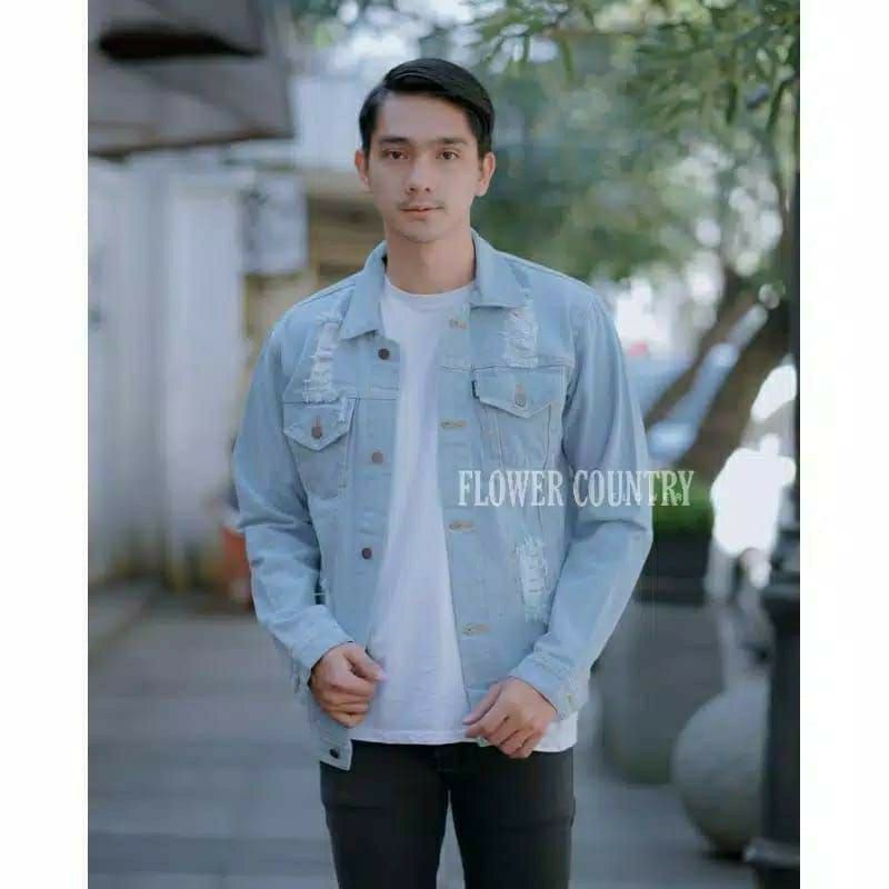 JAKET JEANS PREMIUM LEVI'S COWO CEWEK SNOW OVERSIZE SOBEK-1