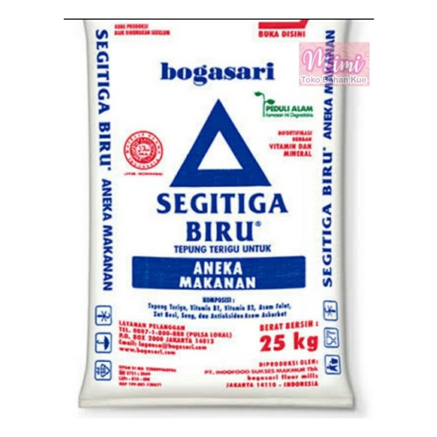 

Tepung Terigu SEGITIGA BIRU per-1kg All Purpose Flour