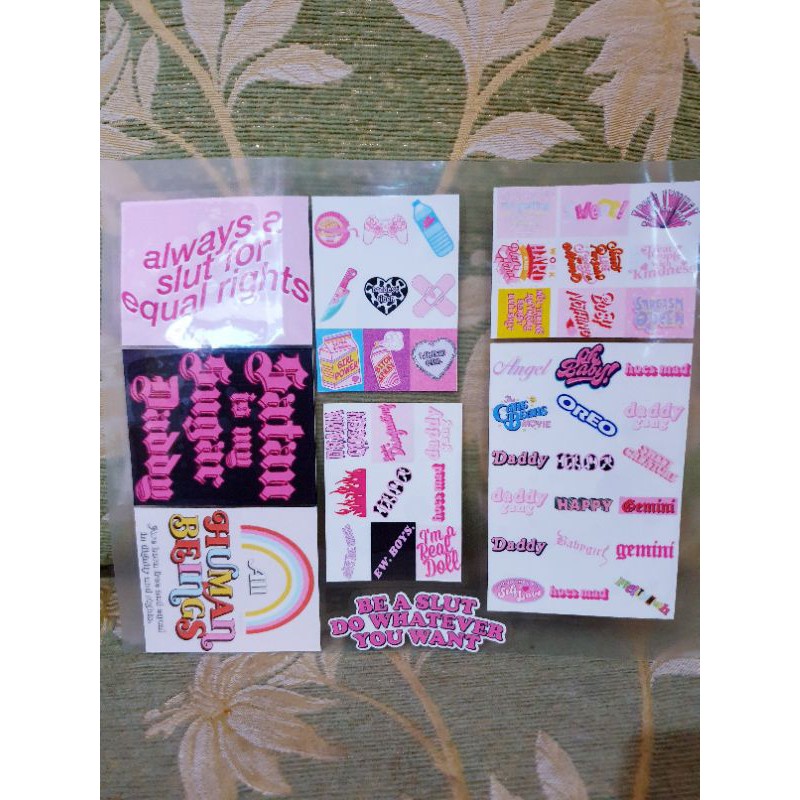 

STIKER SABLON POLYFLEX