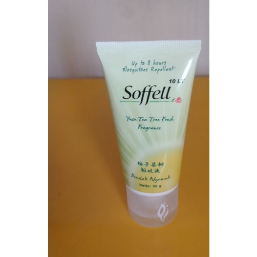 soffell tube 50g,lotion penolak nyamuk