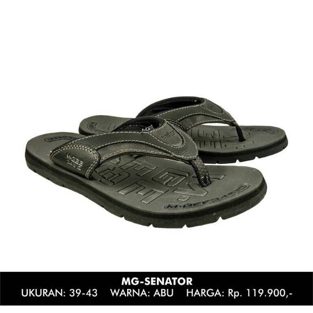 Sandal MGee M-Gee MG Senator Casual Pria Original Kualitas Premium