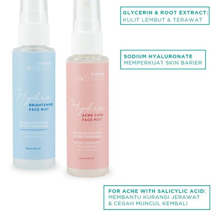 ✭ ❤ BELIA ❤ MINERAL BOTANICA Hydra Series | Lip & Cheek Tint | Lip Scrub Serum | Face Mist | Aloe-Ga