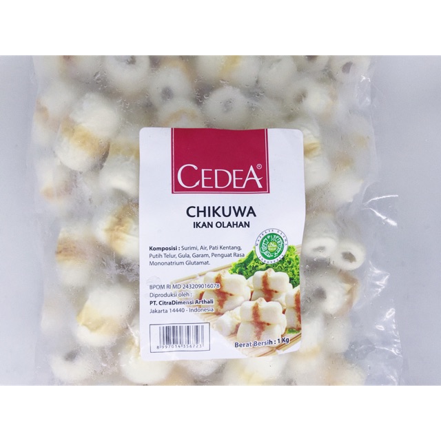 

Cedea Chikuwa mini 1kg / 1.000gr