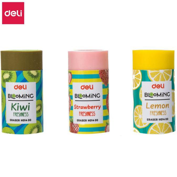 

Deli EH01400 Eraser/Penghapus-Blooming Eraser φ22×43mm 3 Color
