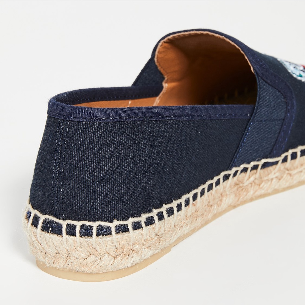 Knzo Tiger Elastic Espadrilles Navy/Red 100% Authentic