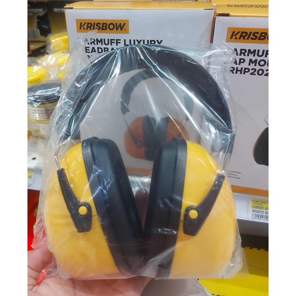 KRISBOW EARMUFF HEADBAND / PELINDUNG TELINGA KEBISINGAN