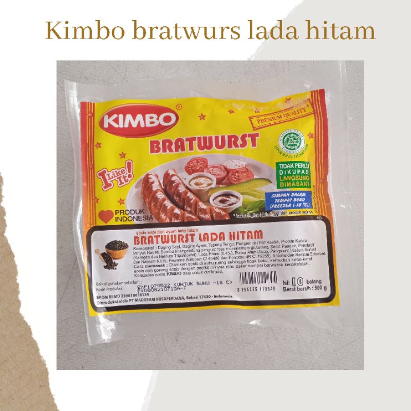 

Sosis kimbo lada hitam