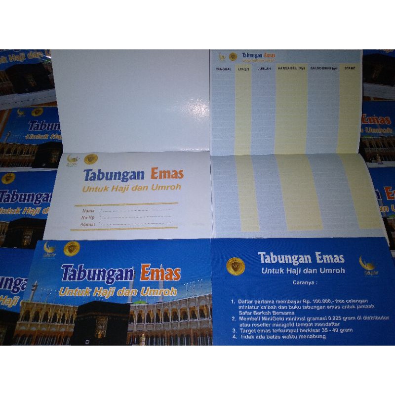 

Buku Tabungan Custom Jilid Jahit + Laminasi