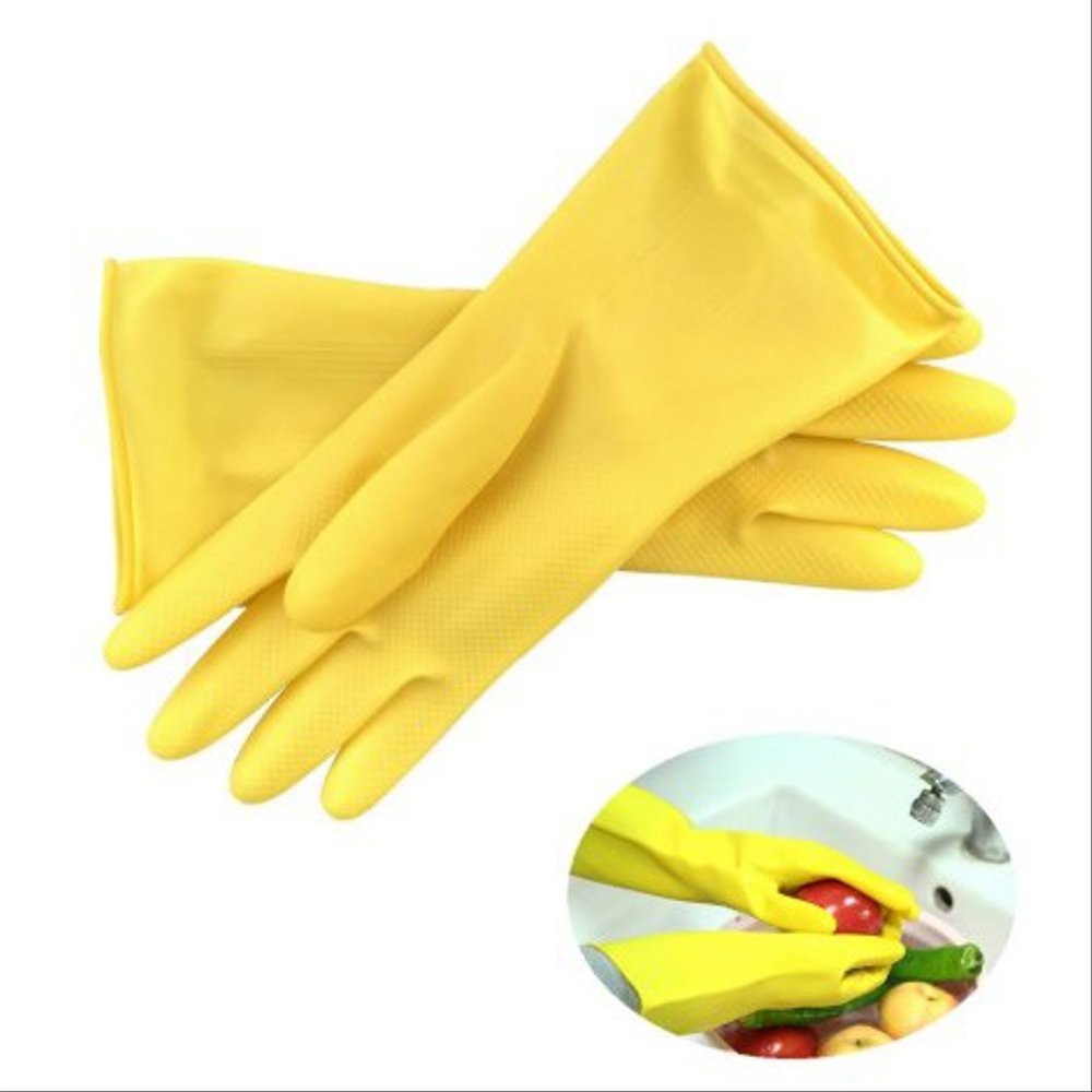 SARUNG TANGAN KARET SERBAGUNA GLOVES LATEX BERKEBUN CUCI PIRING DISHES