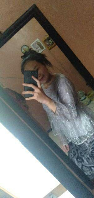 Baju Cople Annabel Pinguin Original Seno Estu - Baju Batik Cople -batik Cople Brukat Tille Mutiara