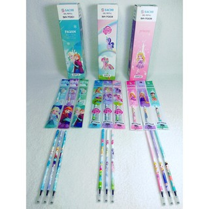 

Refill (Isi Ulang) Bolpen Gel Merk Sachi isi 20 pcs