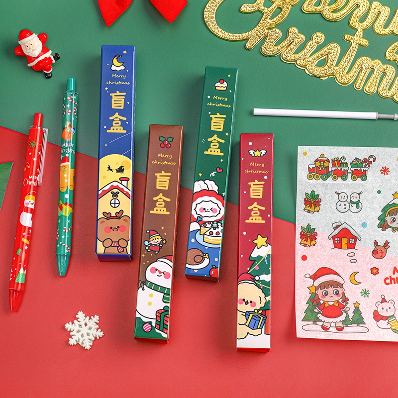 

ATM.Medan Ballpoint + Box Edisi Natal / Pulpen Mekanik Merry Christmas