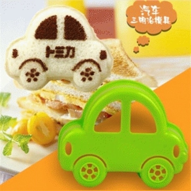 Cetakan roti tawar nasi bento bread mold helokitty bear car