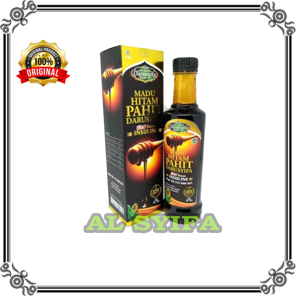 Madu Hitam Pahit Darusyifa | Madu Hitam Pahit Insuline Darusyifa