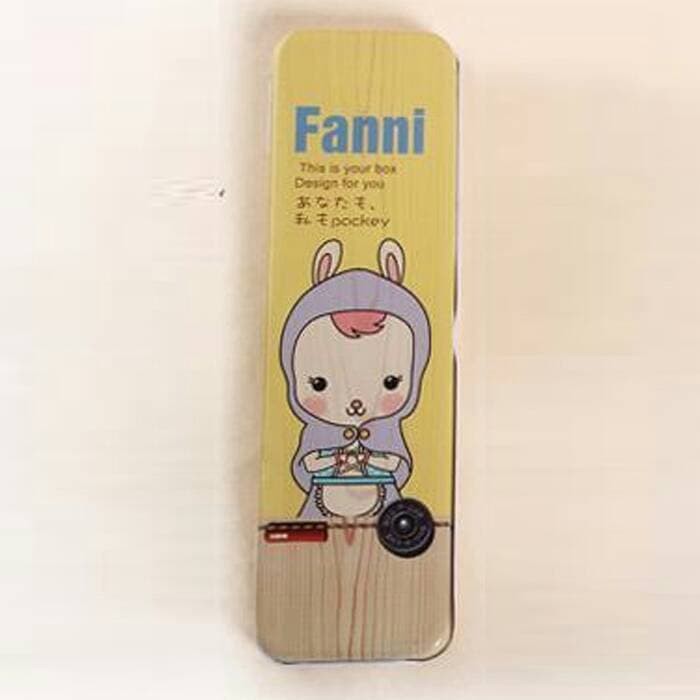 

Kotak Pensil anak Besi Animal kuning (Fanni Yellow)