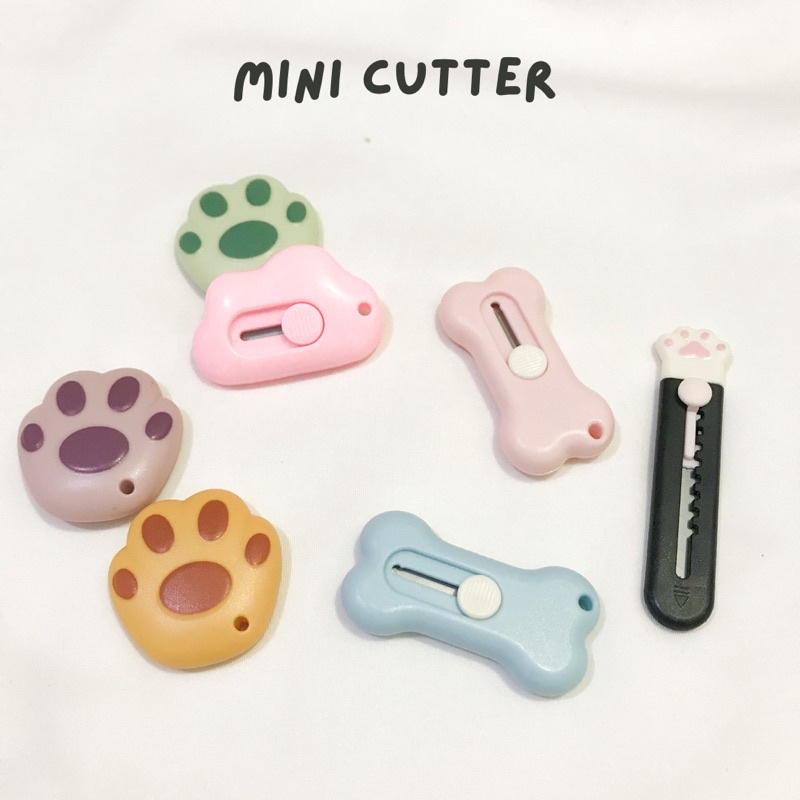 

Mini Cutter Safety Cutter Cutter Paket Kecil Mini Cutter Lucu aethetic kawaii