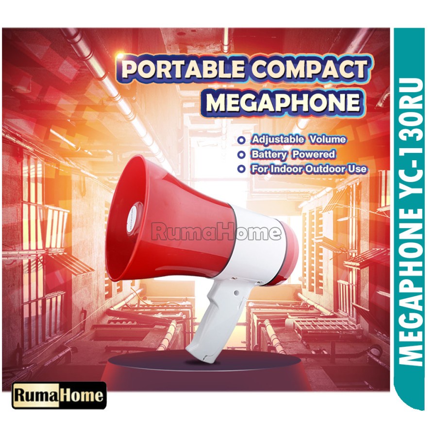 COD TOA FLECO YC-130RU PENGERAS SUARA MEGAPHONE PROMOSI, GATHERING DLL