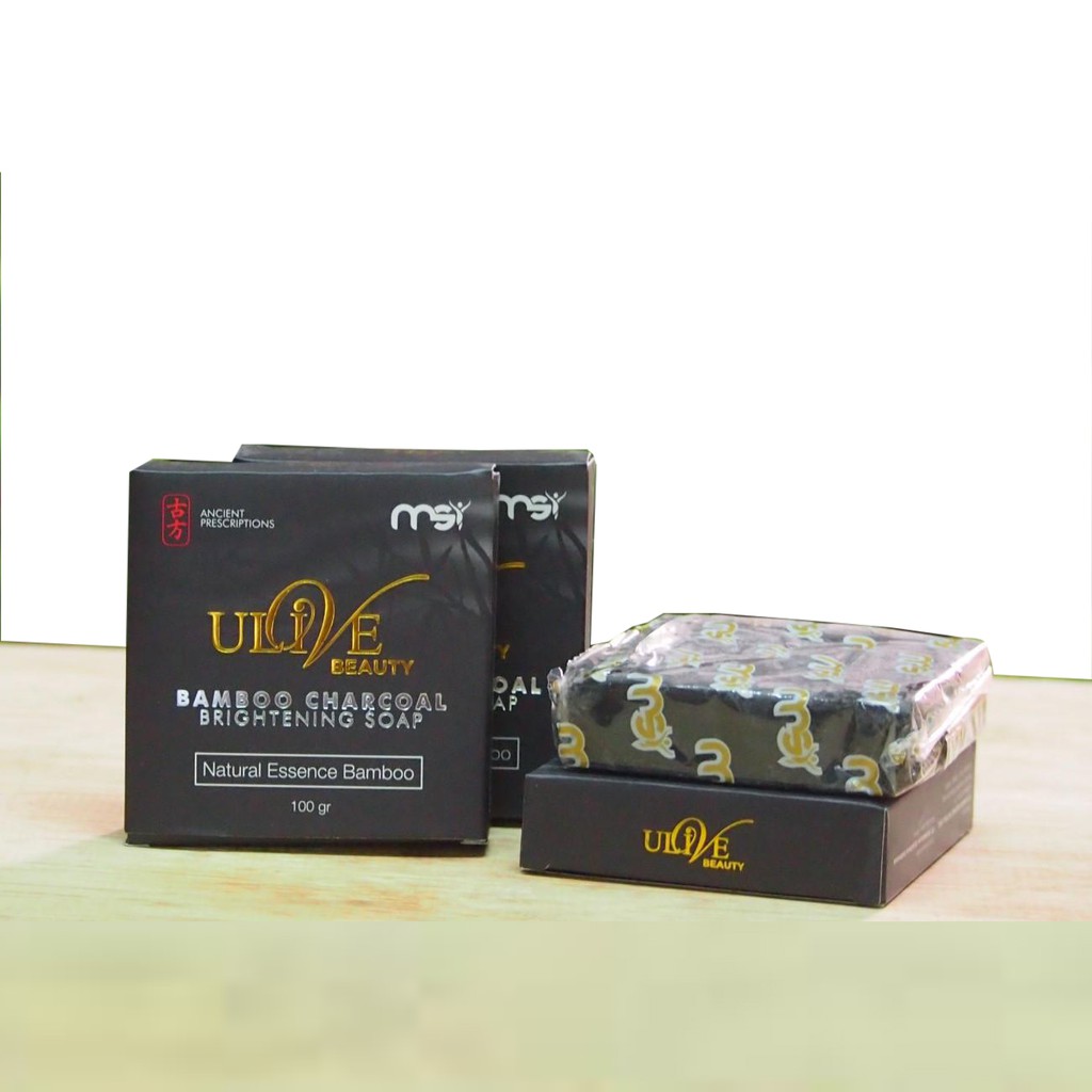 MSI Bamboo Charcoal Brightening Soap Original| Sabun Arang