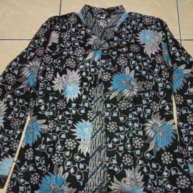Atasan Batik Dolby Dolbi Dobby Doby Tenun Sutra Tulis Halus Katun Atbm Baron ,sarombit Atasan