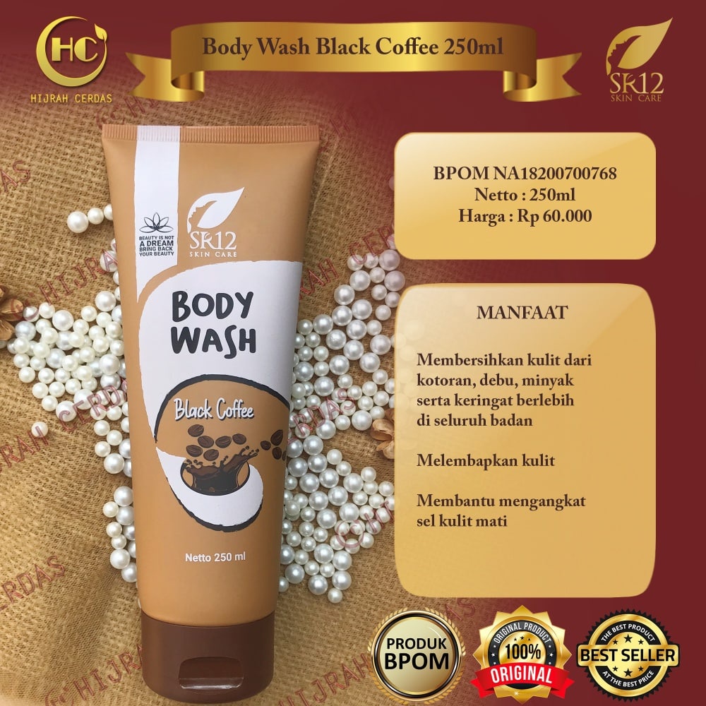 BODY WASH COFFEE 250ML SR12 / BODY WASH COFFEE / BODY WASH SR12 / BODY WASH / SABUN MANDI