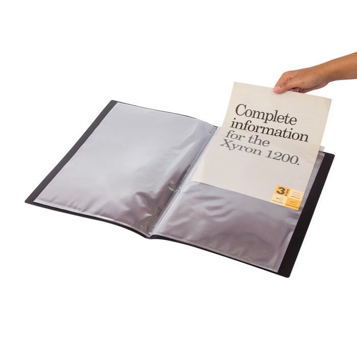 

Bantex Display Book Folio Black 10 Pocket ref.3180 10