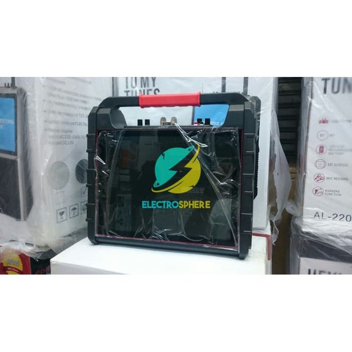 Portable Aktif Speaker Meeting TZ2202   TZ 2202 With LCD 14 Inch