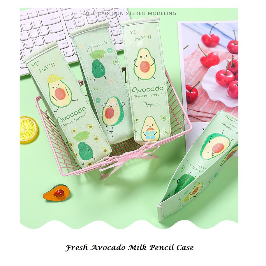 

TP0069 Tempat Pensil Fresh Milk Avocado / Tempat Kosmetik