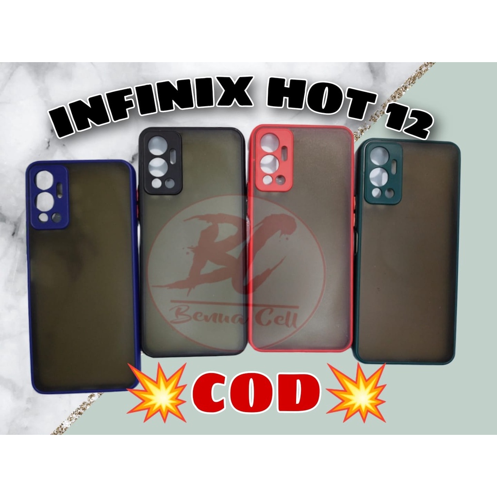 INFINIX HOT 12, HOT 12I, HOT 12 PLAY CASE MATTE CASE DOVE SOFTCASE MY CHOICE INFINIX - BC