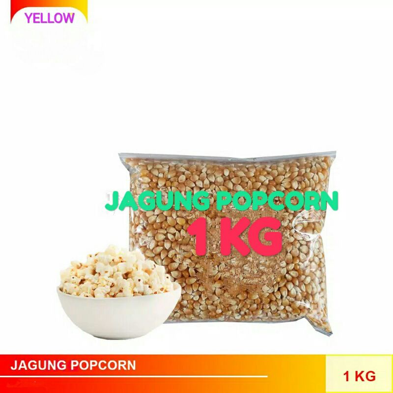 

JAGUNG POPCORN IMPOR KUALITAS TERBAIK BERAT 1KG