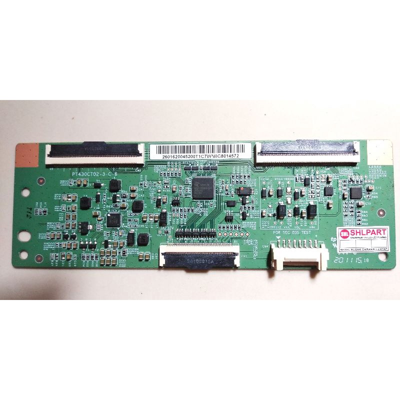 T-CON TICON TIKON TCON TV SAMSUNG SMART UA43T6500 UA43T6500AK ORI