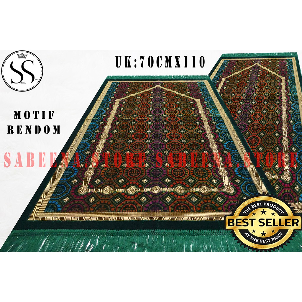 Sajadah Turki / Turkey Sejadah Turkiye Bahan Bulu Motif Terbaru By Sabeena.Store