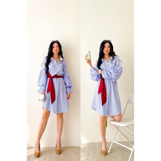 [MAFIA] MACO DRESS / Kemeja dress wanita |Dress kemeja