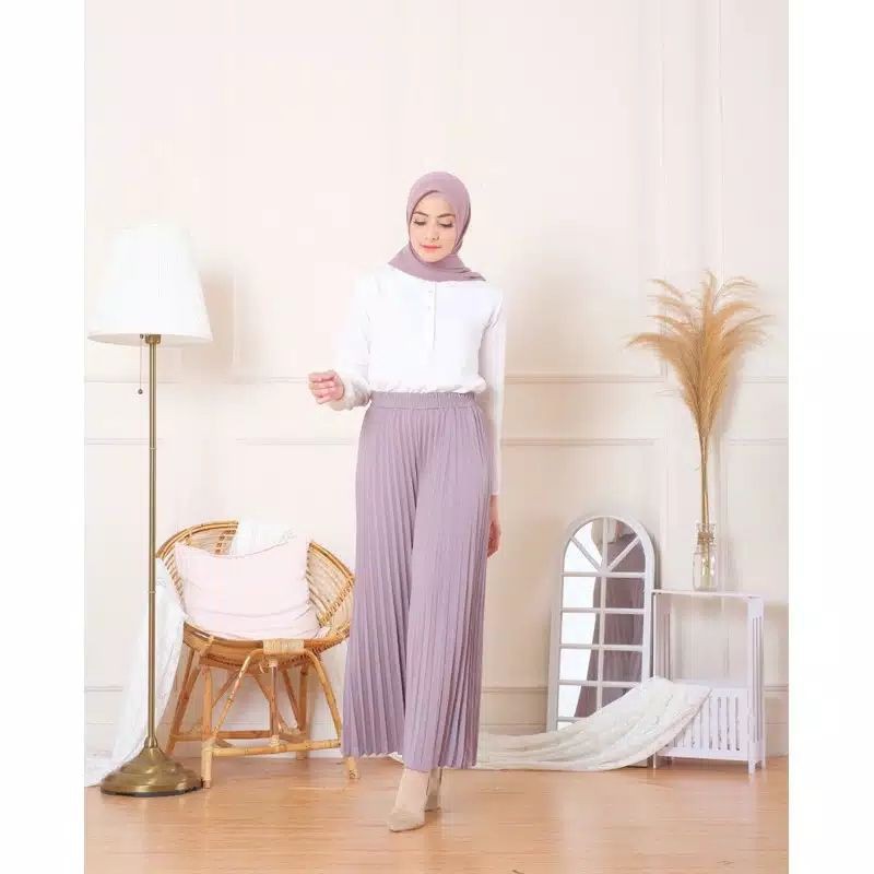 KULOT PLISKET LILAC JUMBO FIT XXL