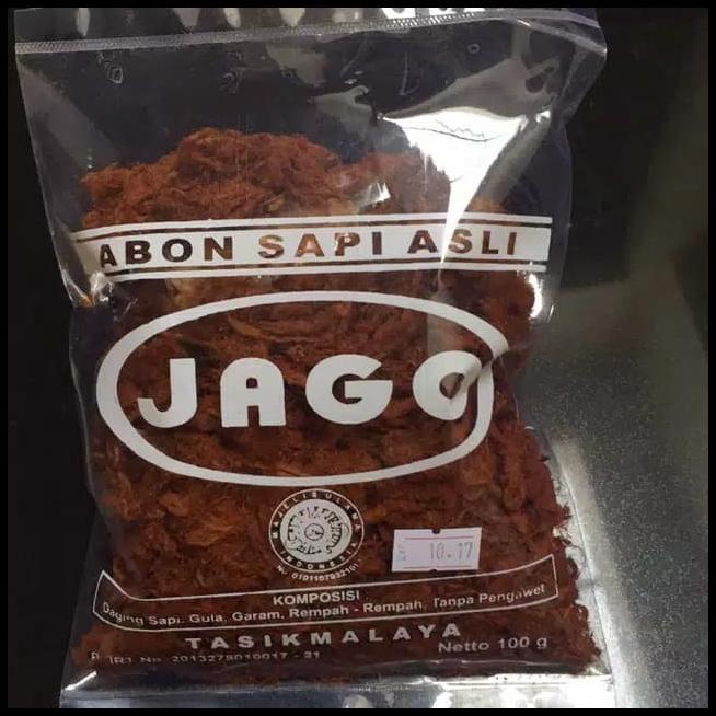 

ABON SAPI CAP JAGO KHAS TASIKMALAYA @250 GRAM