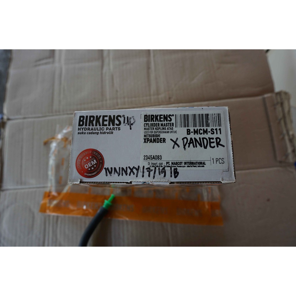 Master Kopling Atas/Cylinder Master Mitsubishi Xpander merk Birkens