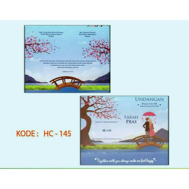 Blangko undangan Hc 145