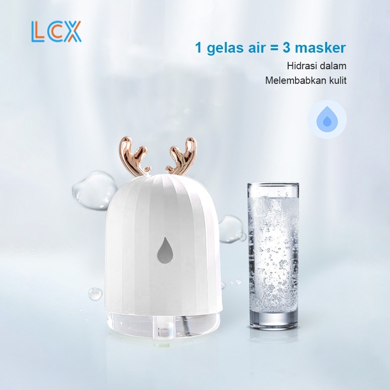 LCX Humidifier Aromatherapy Ultrasonic Pewangi Ruangan Air Diffuser Aroma Terapi Purifier Oil