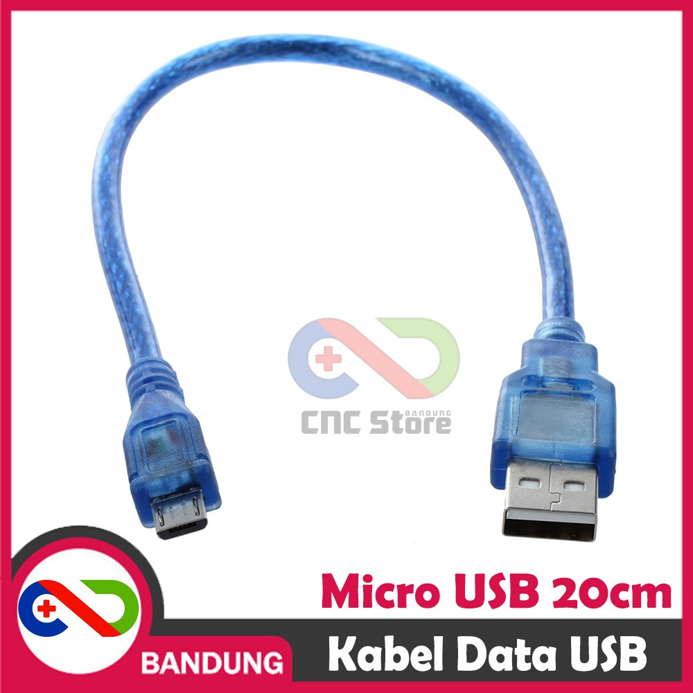 KABEL DATA MICRO USB ARDUINO MICRO USB ROBOTDYN TYPE A MALE 30CM