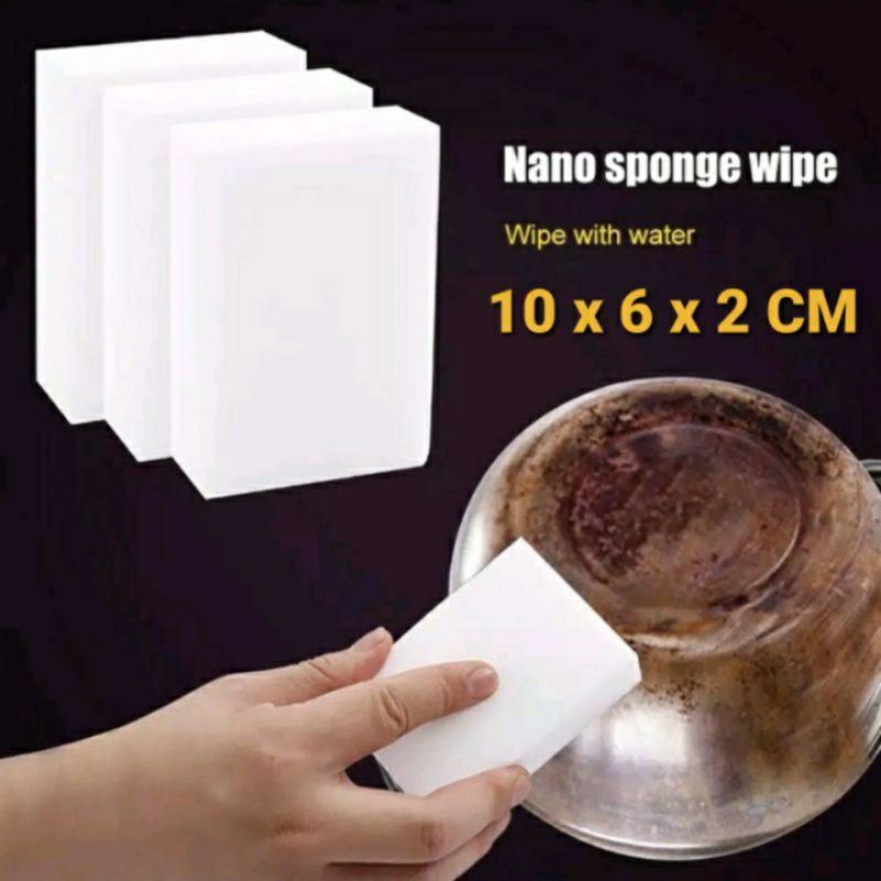 NANO MAGIC SPONGE / SPONS AJAIB / BUSA PEMBERSIH SERBAGUNA